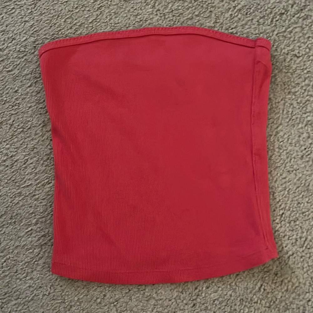 Red/pink tube top